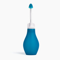 RhinoRinser sinus rinse bottle with straight tip attached